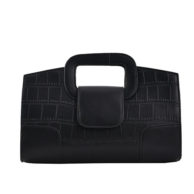 Tristan | Bolso de mano efecto cocodrilo
