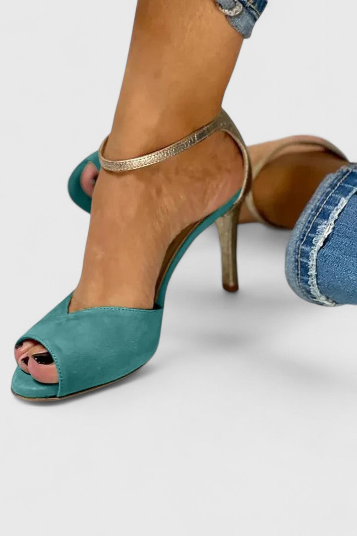 Amparo | Sandalia Elegante de Tacón Fino con Tira