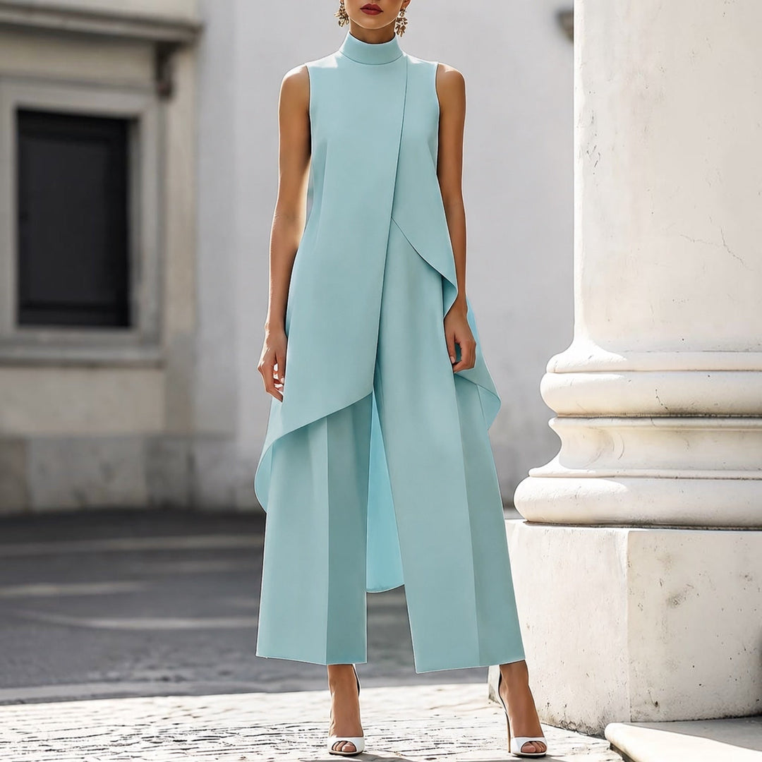 Valentina | Elegante mono de cuello alto