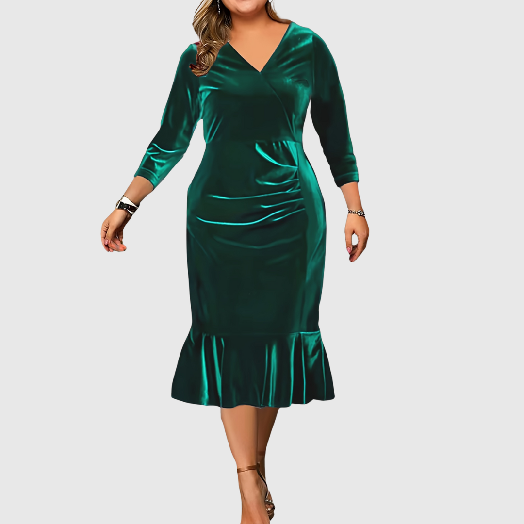 Zaar | Vestido midi navidad