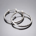 Aros clásicos de plata