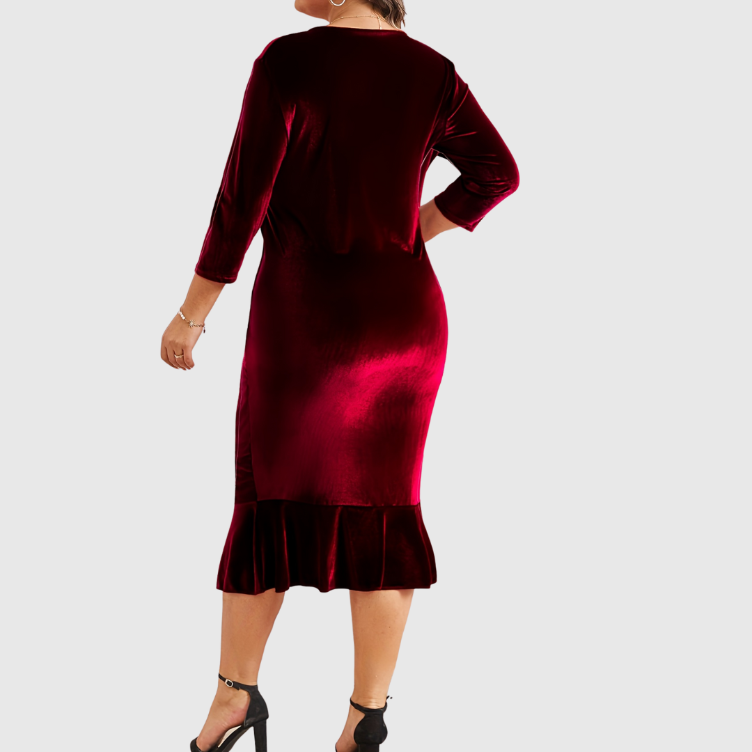 Zaar | Vestido midi navidad