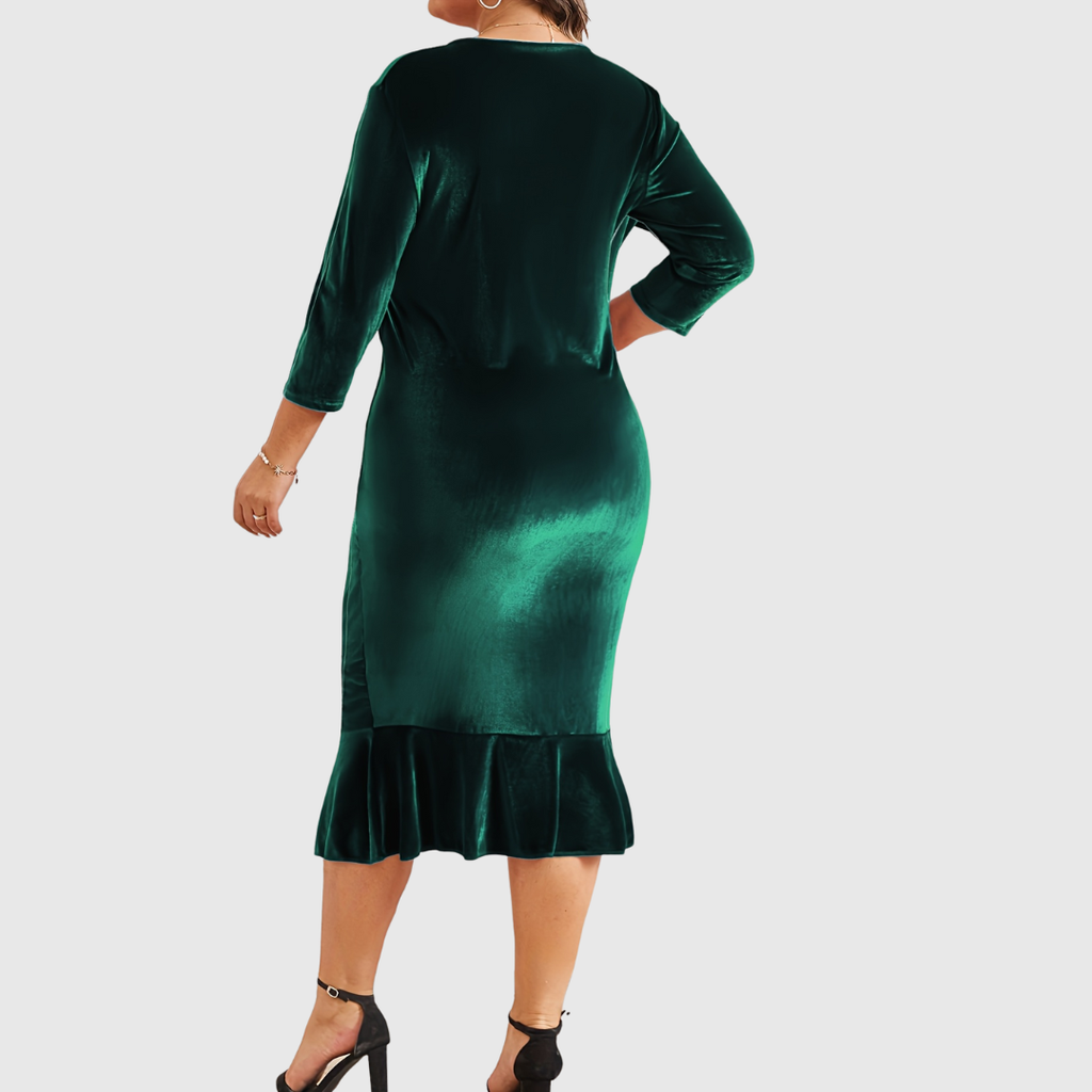 Zaar | Vestido midi navidad