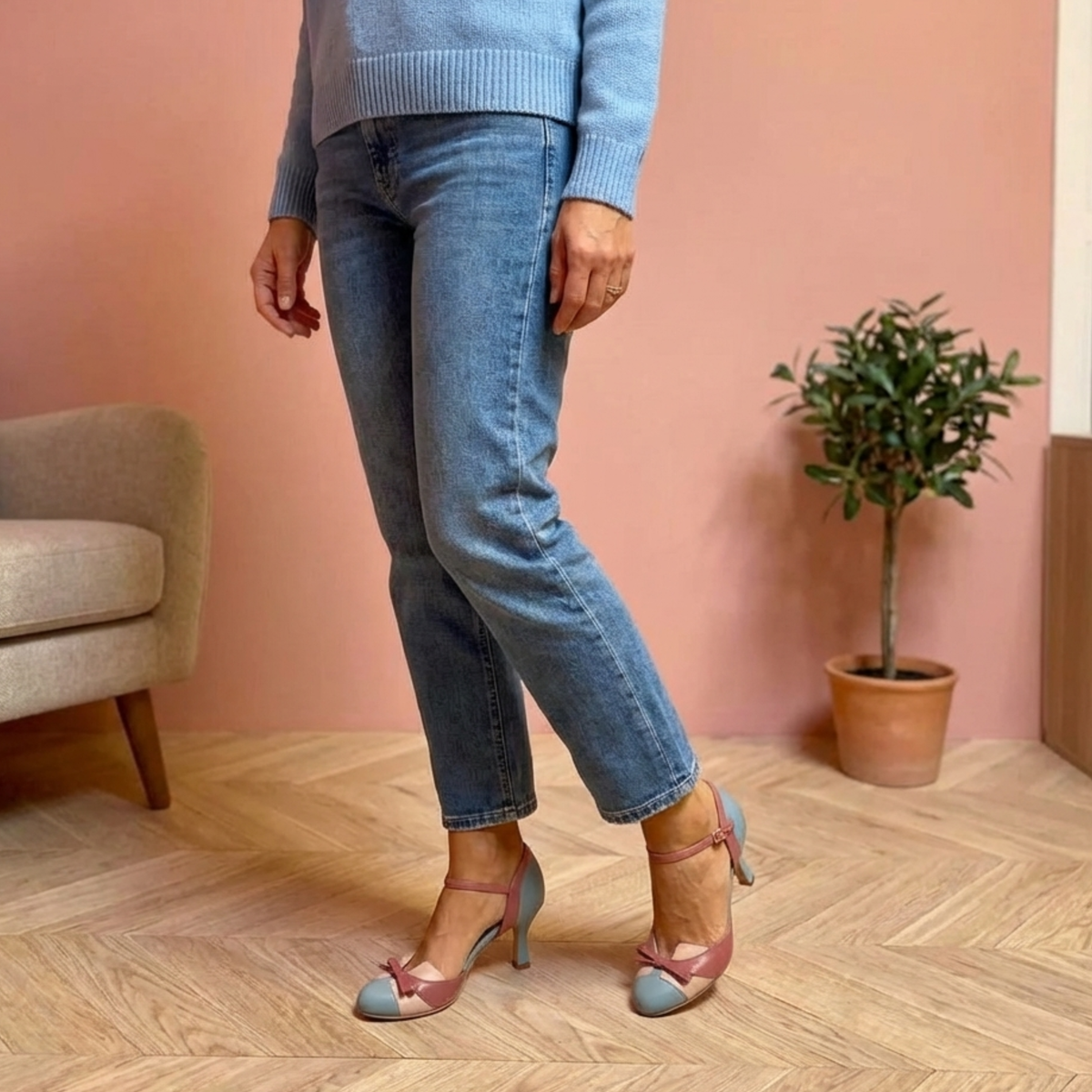 Esperanza | Sandalia Ortopédica Vintage de Tacón