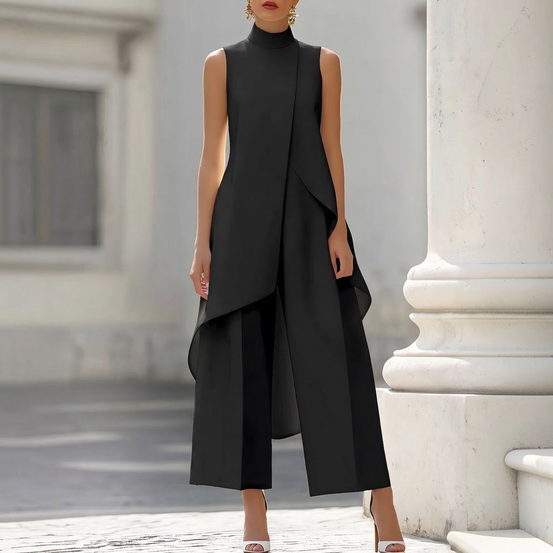 Valentina | Elegante mono de cuello alto