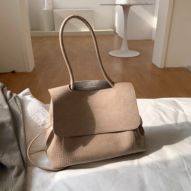 Lavia | Bolso efecto cocodrilo