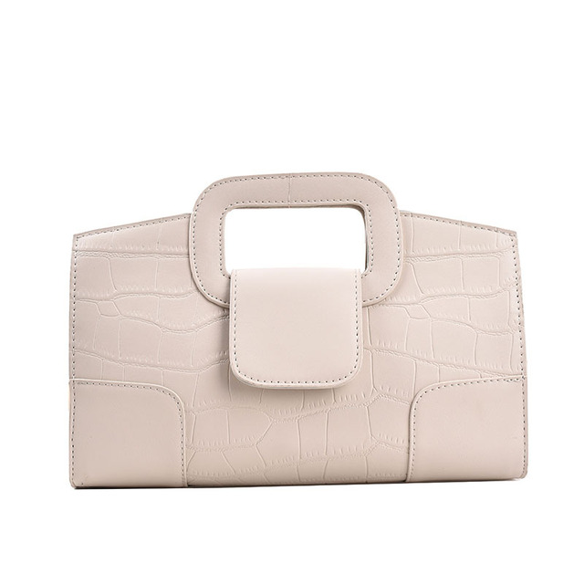Tristan | Bolso de mano efecto cocodrilo