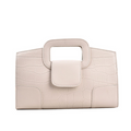 Tristan | Bolso de mano efecto cocodrilo