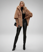 Amparo | Abrigo Puffer Oversized con Capucha