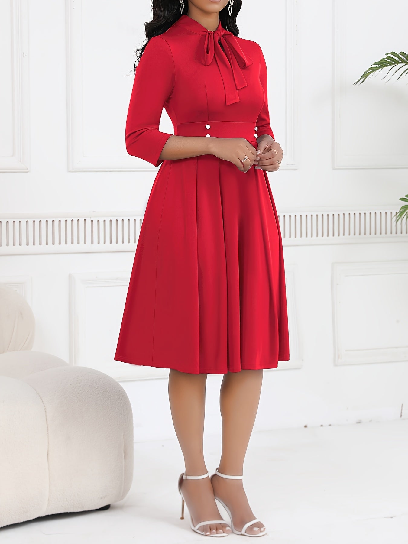 Olivia | Vestido midi