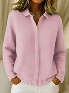 Manuela | Chaqueta de Punto Texturizada con Botones