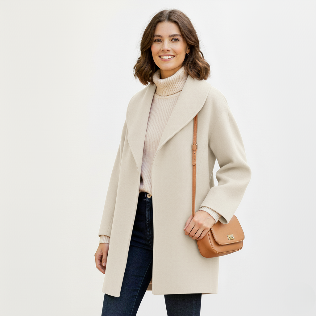 Emelina | Abrigo Fluido y Elegante