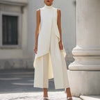 Valentina | Elegante mono de cuello alto