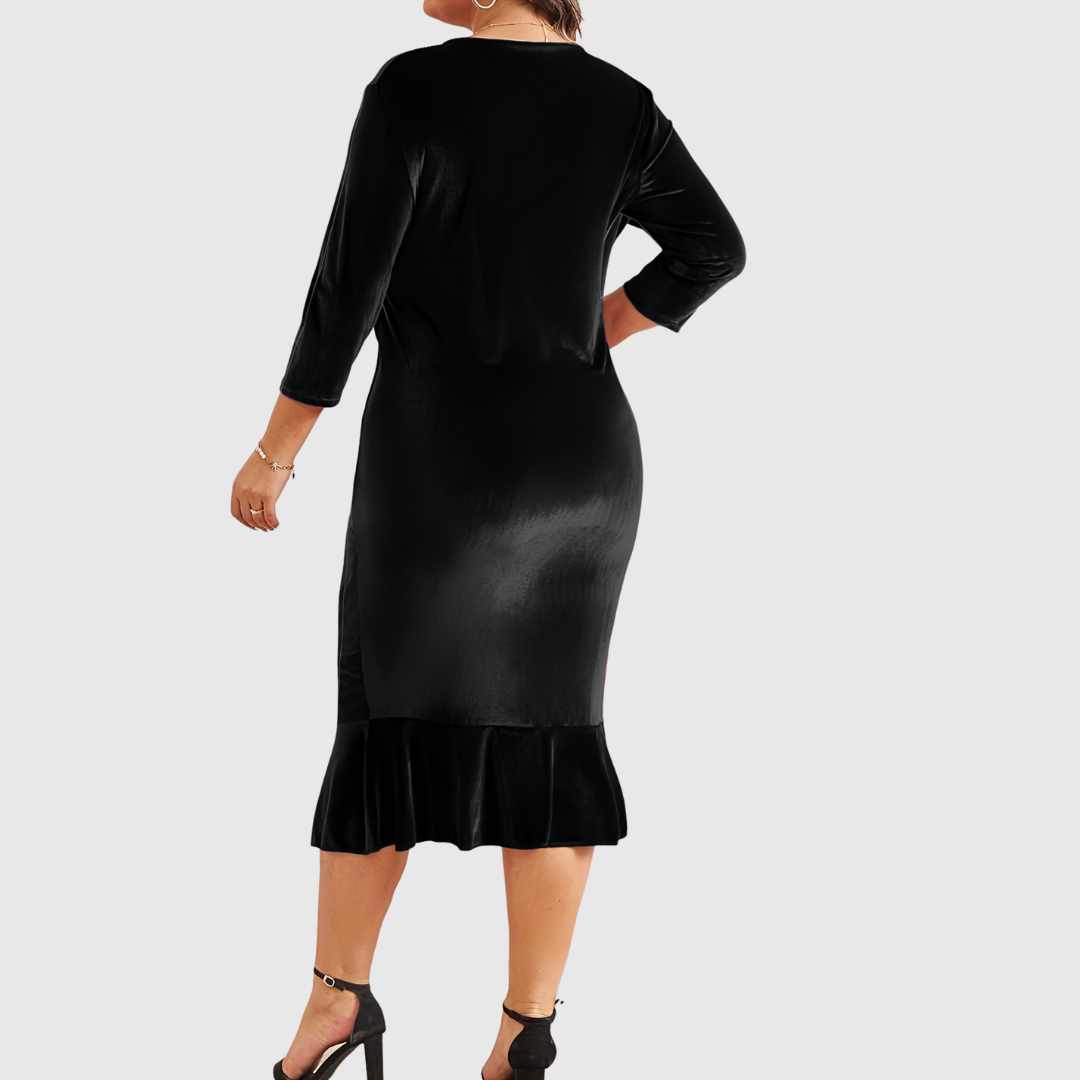 Zaar | Vestido midi navidad