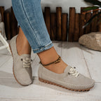 Ester - Mocasín femenino flexible de confort