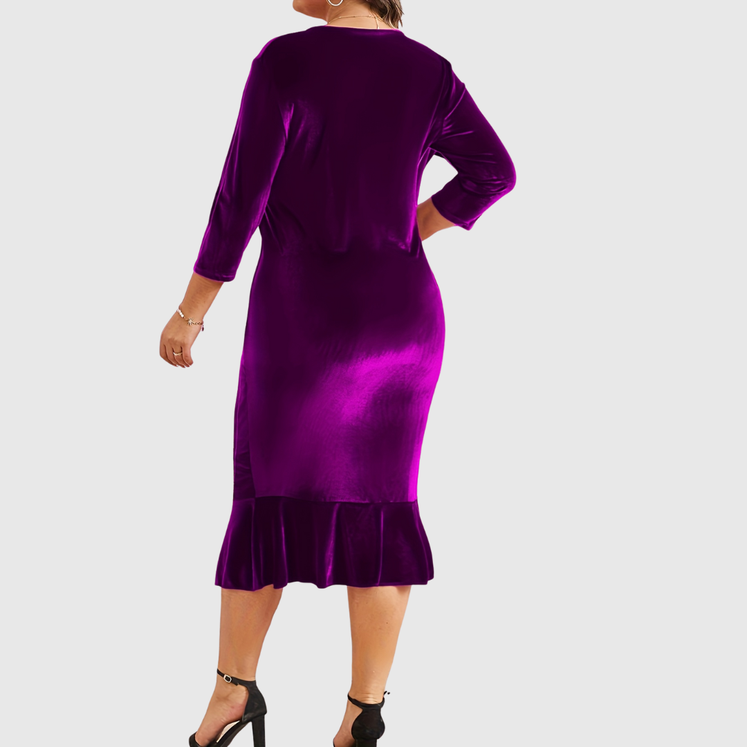 Zaar | Vestido midi navidad