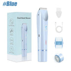 1PCS Women'S Bikini Trimmer, Electric Shaver, Dual Head Electric Razor, Two-In-One Women'S Body Shaver, and Ipx67 Waterproof Wet