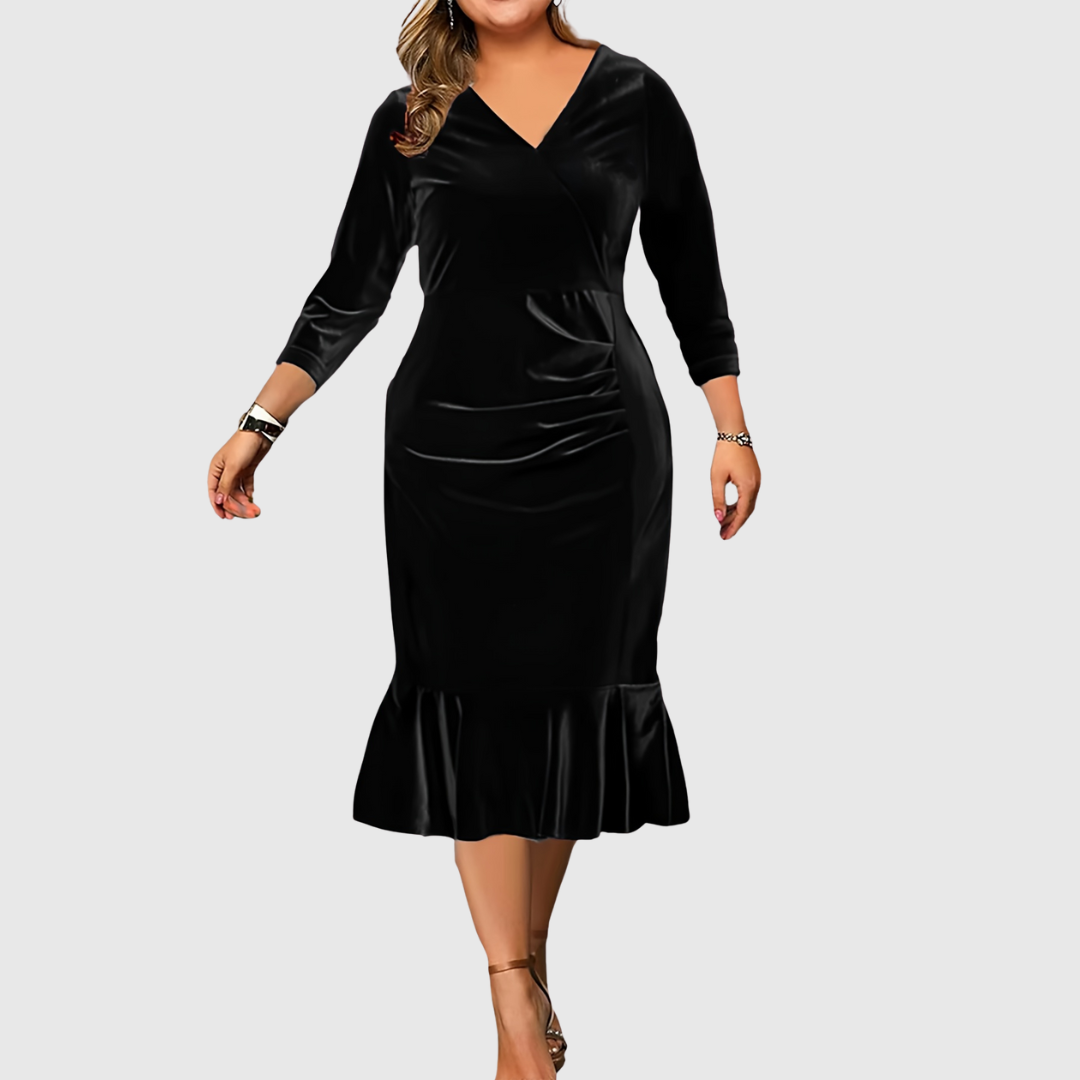 Zaar | Vestido midi navidad