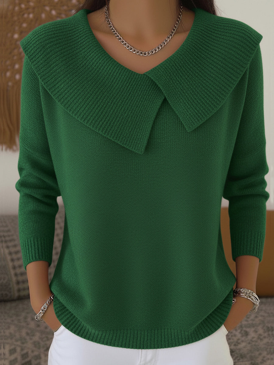 Pilar | Jersey Cálido con Cuello Vuelto