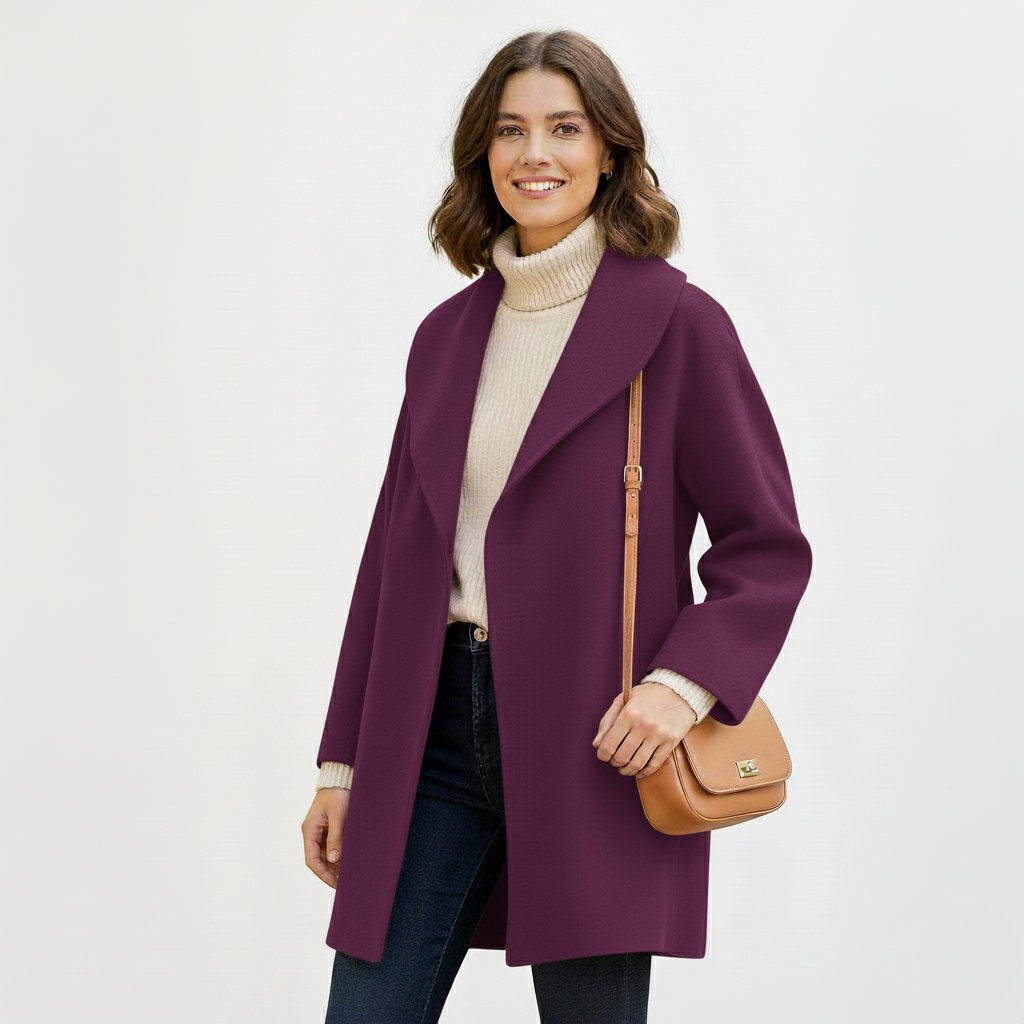 Emelina | Abrigo Fluido y Elegante