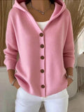 Mercedes | Chaqueta de Punto con Capucha
