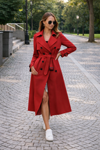Marena | Trench coat clásico con cinturón