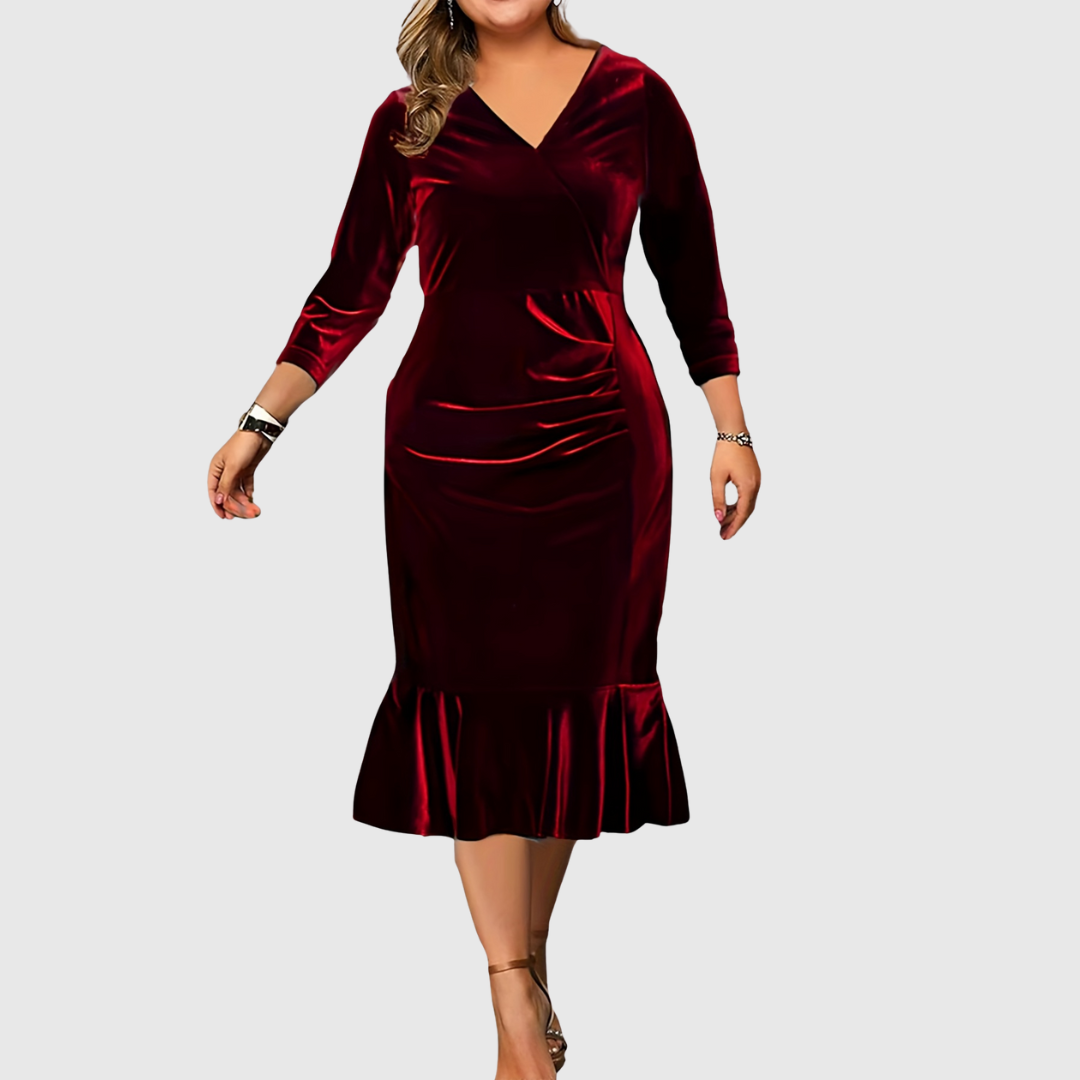 Zaar | Vestido midi navidad