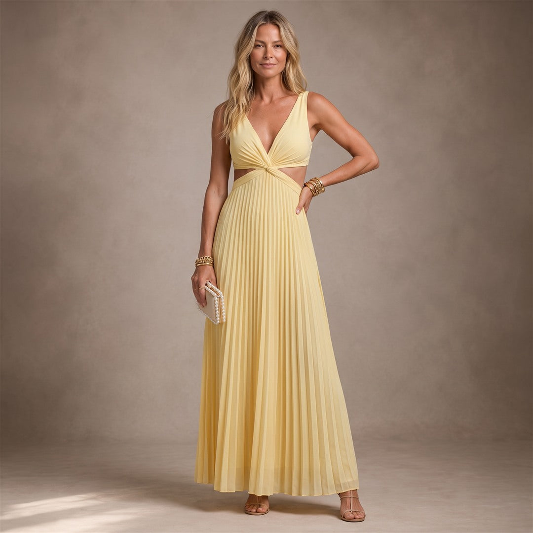 Nieves | Vestido Maxi Sin Esfuerzo