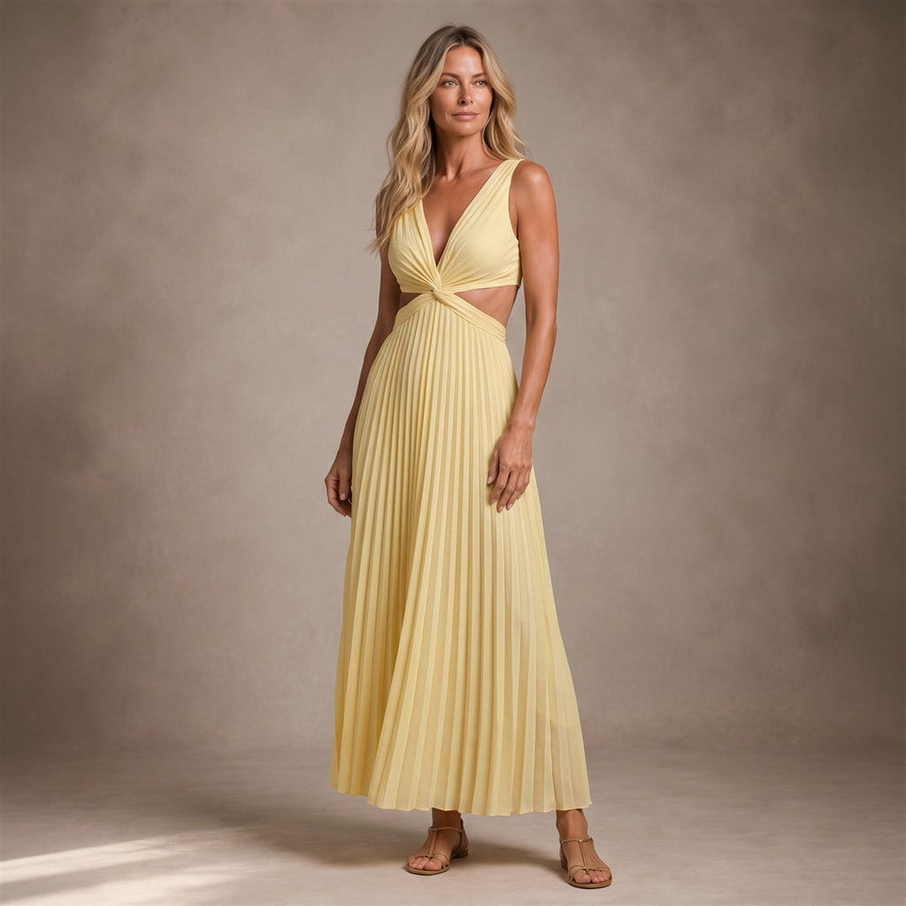 Nieves | Vestido Maxi Sin Esfuerzo