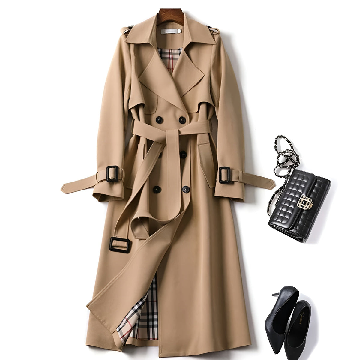 Alegría | Trench Coat Elegante y Atemporal