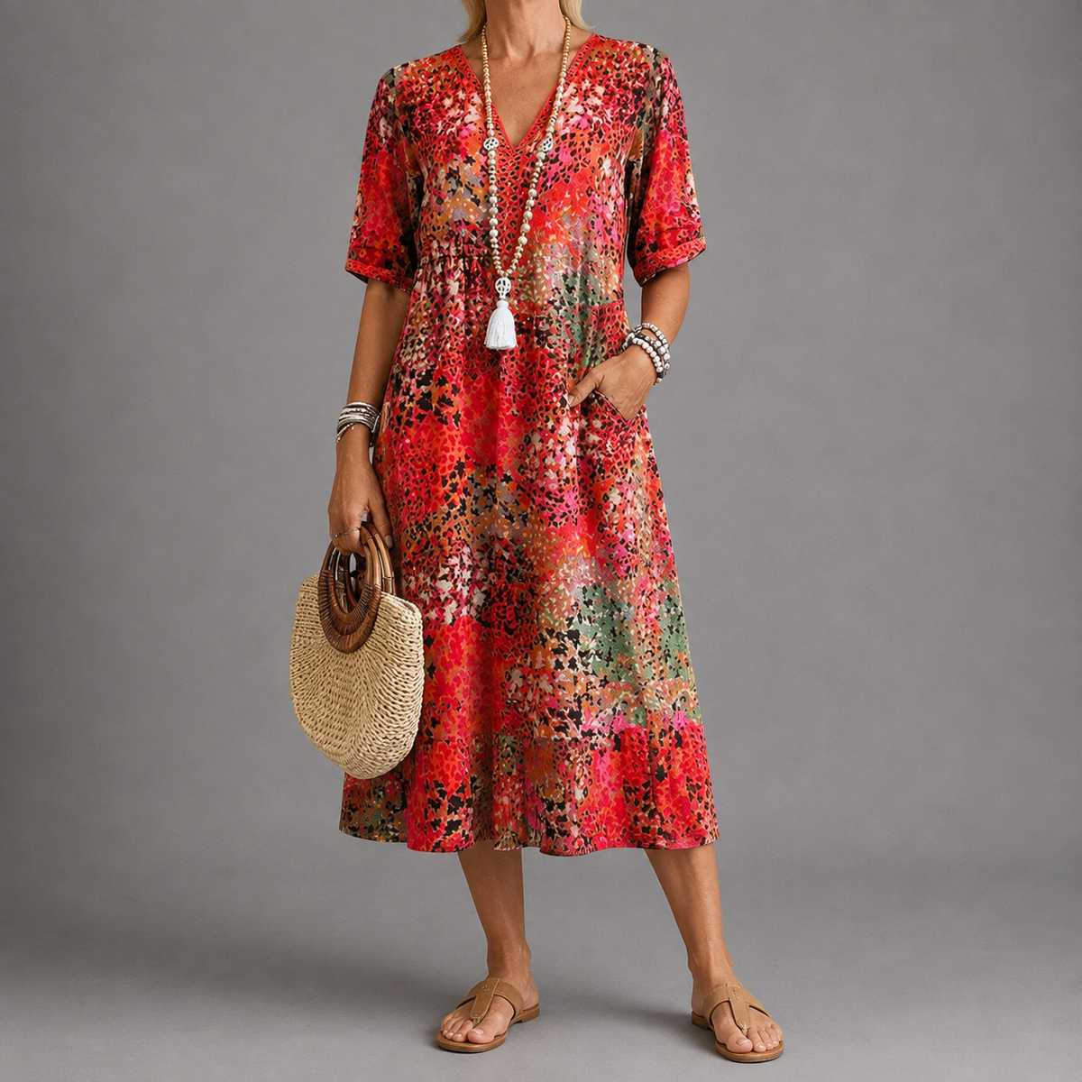 Capri | Vestido ligero y vaporoso con un corte favorecedor