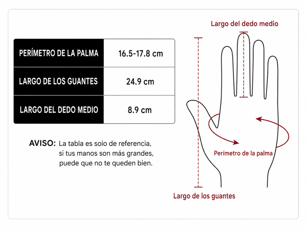 Ashley | Guantes Cuero PU