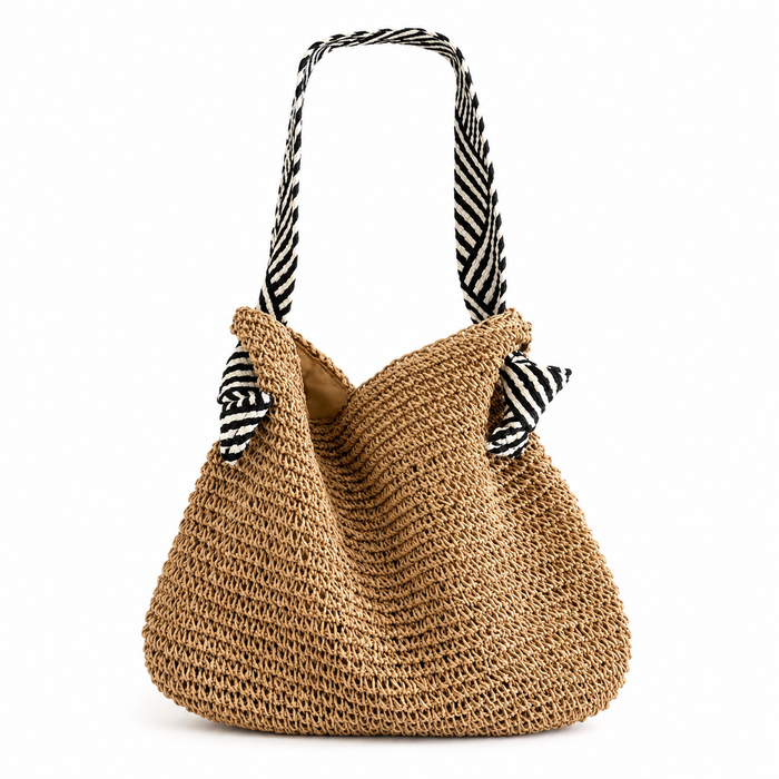 Thais | Bolso tote boho tejido diario
