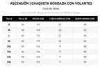 Ascensión | Chaqueta Bordada con Volantes