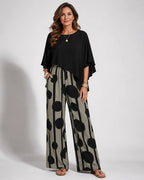 Valeriana | Conjunto Top Asimétrico y Pantalón Boho
