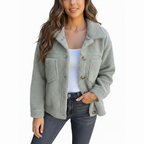 Rocío | Chaqueta de polar suave con botones