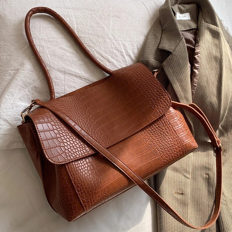 Lavia | Bolso efecto cocodrilo