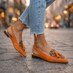 Eliza | Sandalias con tiras y borlas