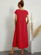 Gabriela | Vestido midi fluido con una elegancia atemporal