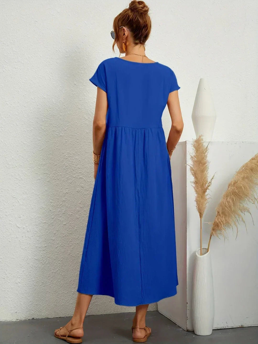 Gabriela | Vestido midi fluido con una elegancia atemporal