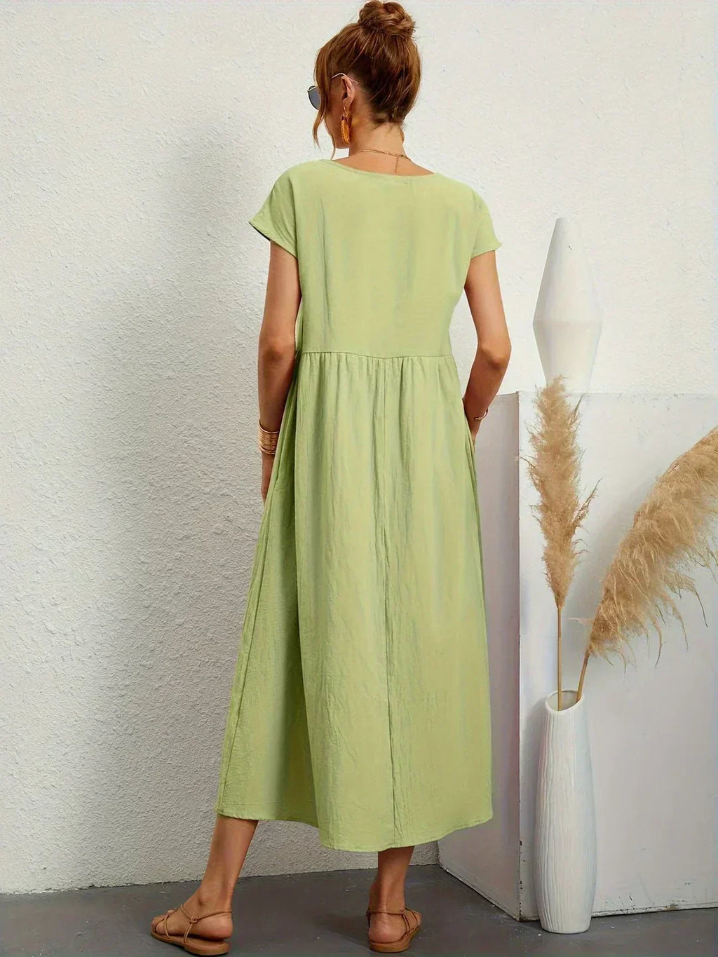 Gabriela | Vestido midi fluido con una elegancia atemporal