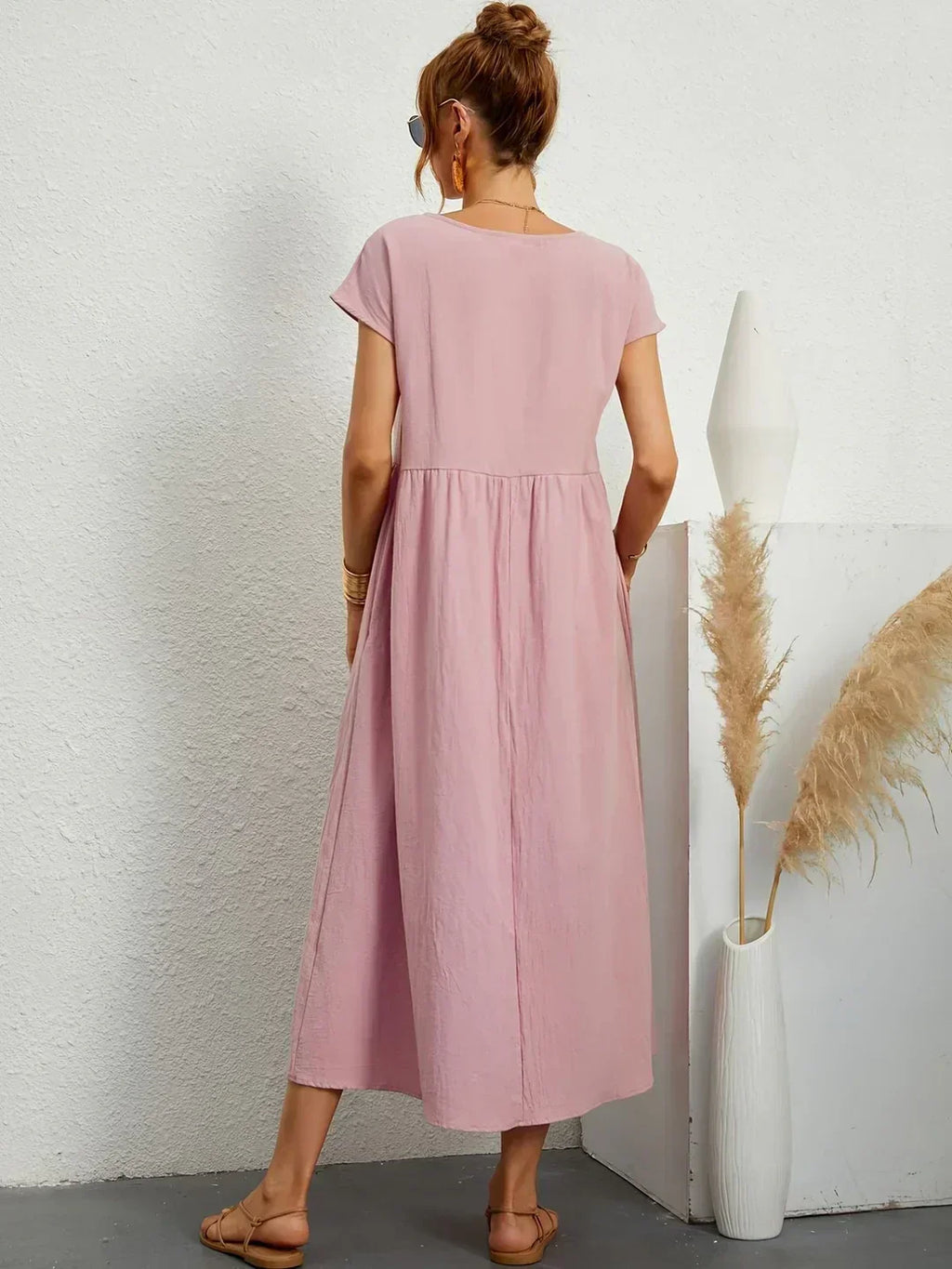 Gabriela | Vestido midi fluido con una elegancia atemporal