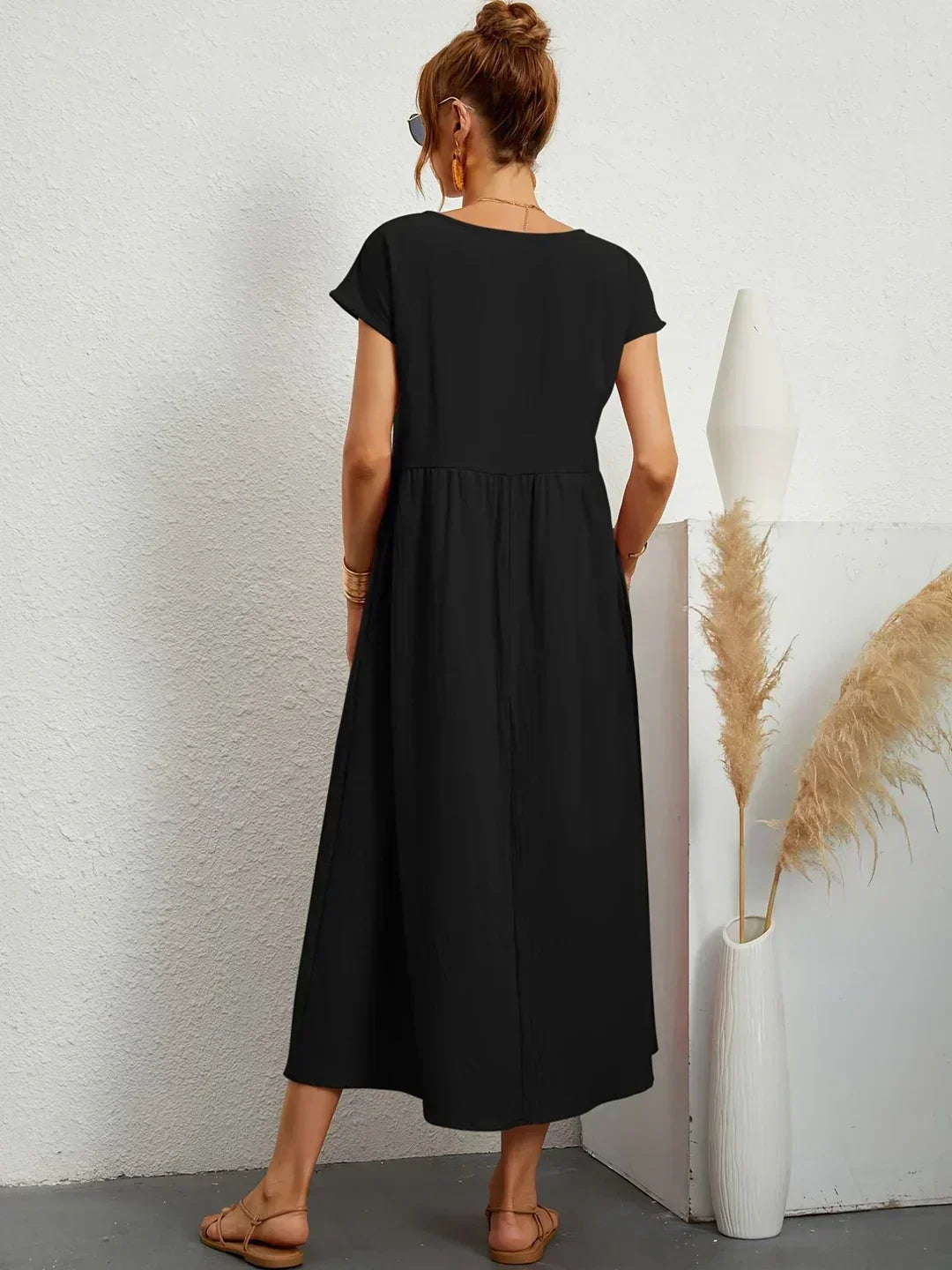 Gabriela | Vestido midi fluido con una elegancia atemporal