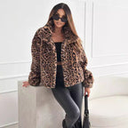 Leonor | Abrigo con Estampado de Leopardo