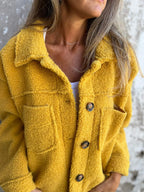 Rocío | Chaqueta de polar suave con botones