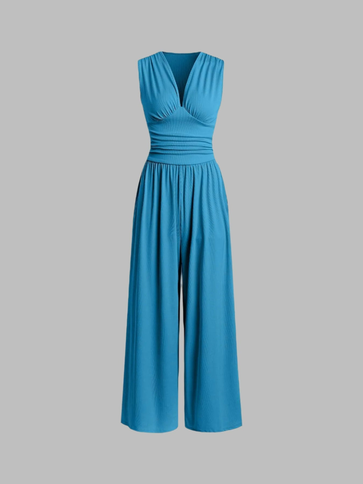 Charity | Mono elegante sin mangas y de pierna ancha