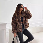 Leonor | Abrigo con Estampado de Leopardo