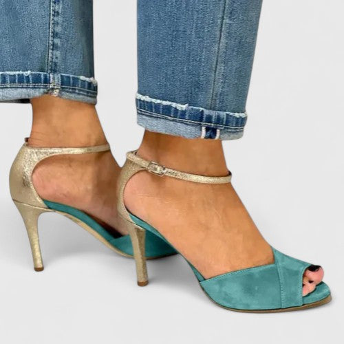 Amparo | Sandalia Elegante de Tacón Fino con Tira