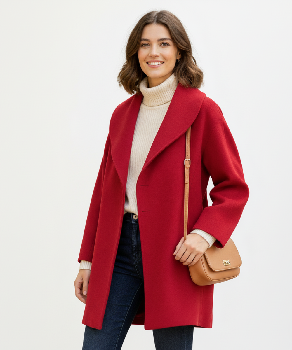 Emelina | Abrigo Fluido y Elegante
