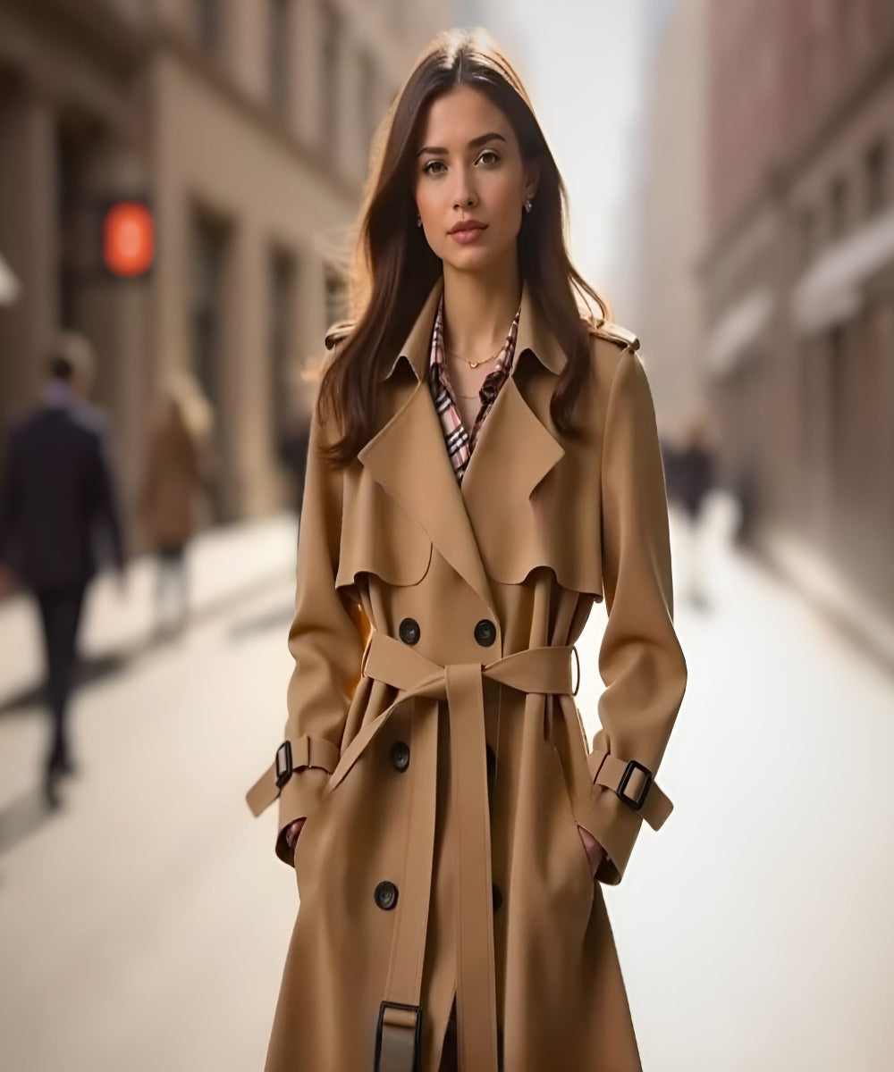 Alegría | Trench Coat Elegante y Atemporal